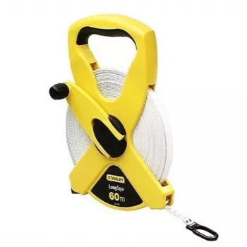 STANLEY stiklašķiedras mērlente 60m x 12.7mm atvērta spole III klase
