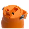 STANLEY IceFlow Bottle Flip Straw 2.0 1.06L oranža - Noplūdes drošs atlokāma salmiņa vāciņš, divkāršas sienas vakuuma izolēta nerūsējošā tērauda termoss