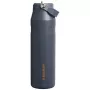 STANLEY IceFlow Bottle Flip Straw 2.0 1,06L termoss ar salmiņu, ogļu krāsā
