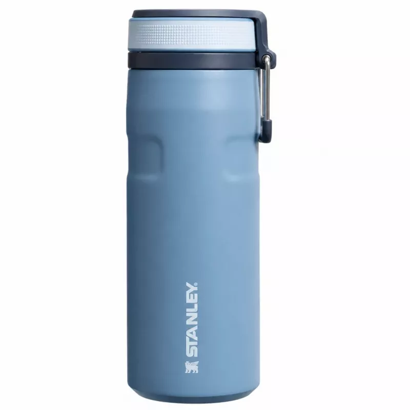 STANLEY Iceflow pudele ar vāciņu 0,47L indigo termokrūze