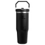 STANLEY IceFlow Flip Straw 2.0 termoss 0,89L melns
