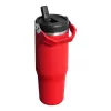 STANLEY IceFlow Flip Straw 2.0 termoss 0,89L tumši sarkans