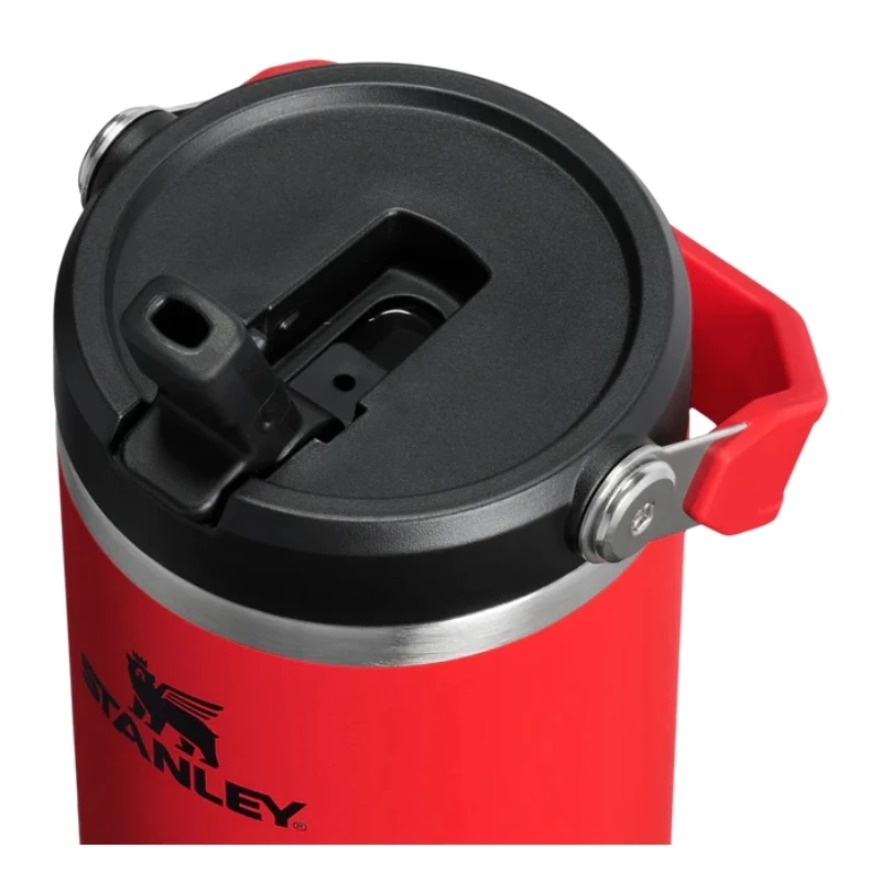 STANLEY IceFlow Flip Straw 2.0 termoss 0,89L tumši sarkans