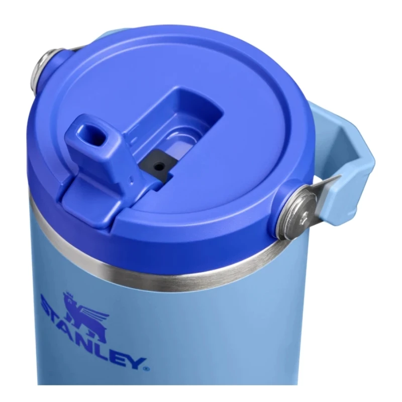 STANLEY IceFlow Flip Straw 2.0 termoss 0,89L gaiši zils