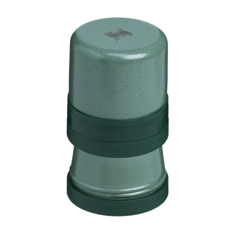 STANLEY Legendary Classic Buddy krūze 0,18L Hammertone Green 2 gab.