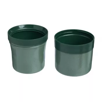 STANLEY Legendary Classic Buddy krūze 0,18L Hammertone Green 2 gab.