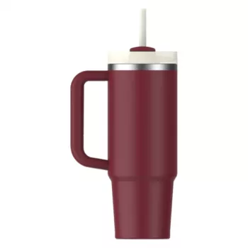 STANLEY Quencher H2.0 FlowState termoss 0,89L tumši sarkans ar salmiņu