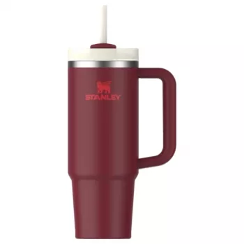 STANLEY Quencher H2.0 FlowState termoss 0,89L tumši sarkans ar salmiņu