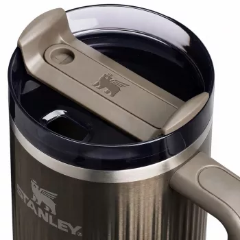 STANLEY Quencher H2.O Fluted termokrūze 1.18L GunMetal Shine
