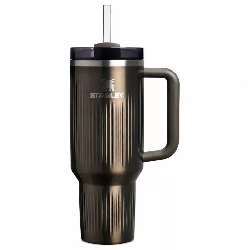 STANLEY Quencher H2.O Fluted termokrūze 1.18L GunMetal Shine