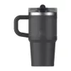 STANLEY Quencher ProTour Flip Straw termosskrūzējs 0,59L melns termokrūze ar salmiņu