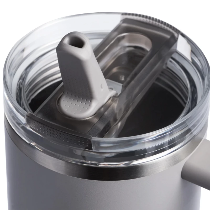 STANLEY Quencher ProTour Flip Straw Tumbler 1,18L gaiši pelēks