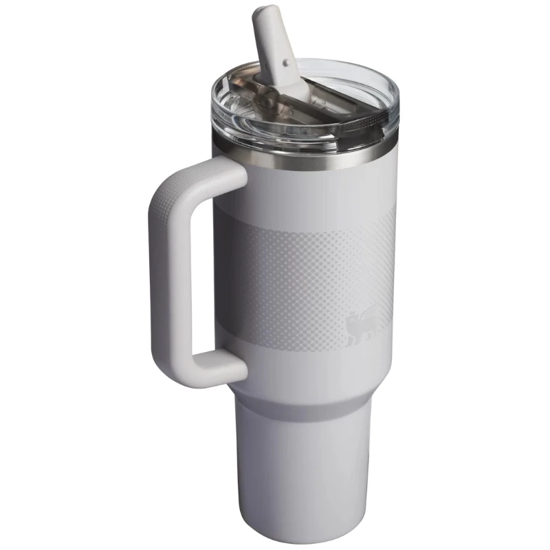 STANLEY Quencher ProTour Flip Straw Tumbler 1,18L gaiši pelēks