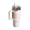 STANLEY Quencher ProTour Flip Straw termokrūze ar salmiņu 1,18L gaiši rozā