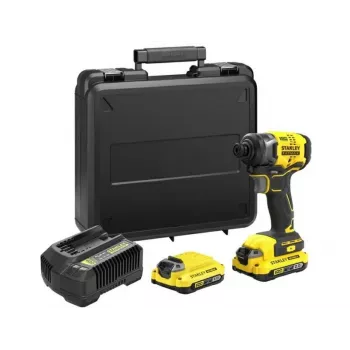 Stanley SFMCF810D2K-QW Elektriskā skrūvgriezis/triecienskrūvgriezis 2800 RPM Melns, Dzeltens