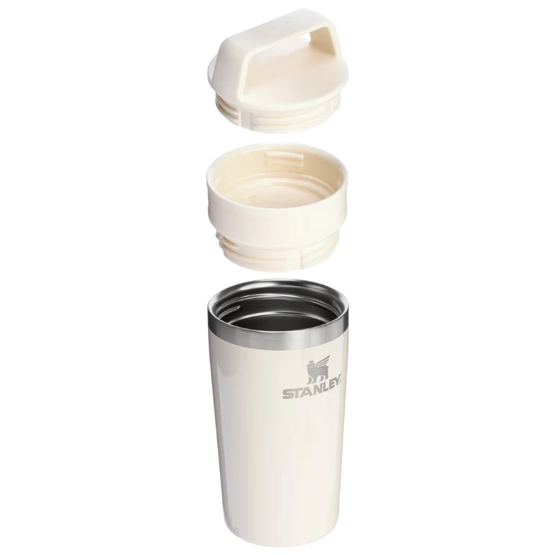 STANLEY The Café-To-Go ceļojumu krūze 0,35L spīdīgi krēmkrāsā