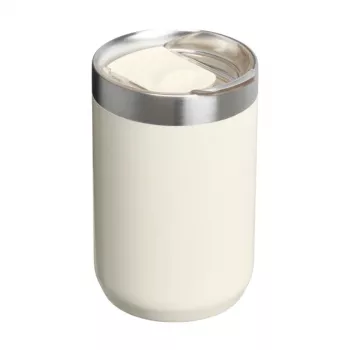 STANLEY The Everyday Camp krūze 0,35L spīdīgi krēmkrāsas emaljēts tērauds
