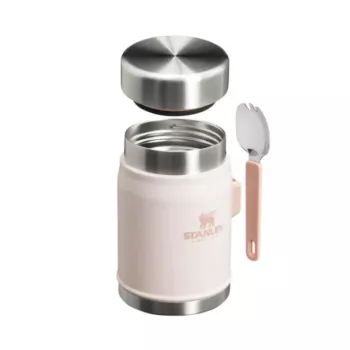 STANLEY The Legendary Food Jar + Spork 0,4L gaiši rozā