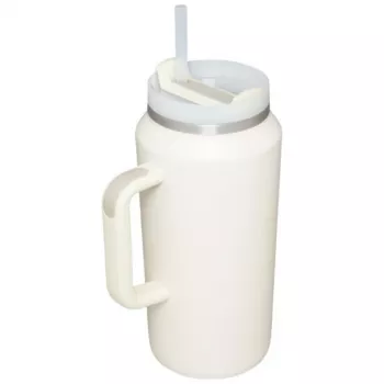 STANLEY The Quencher H2.0 FlowState termoss 1,90L krēmkrāsā ar salmiņu