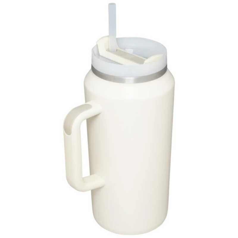 STANLEY The Quencher H2.0 FlowState termoss 1,90L krēmkrāsā ar salmiņu