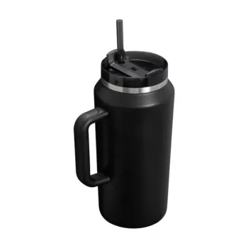 STANLEY The Quencher H2.0 FlowState termoss 1,9L melns ar salmiņu