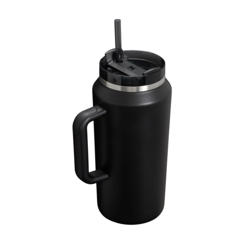 STANLEY The Quencher H2.0 FlowState termoss 1,9L melns ar salmiņu
