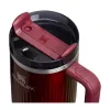 STANLEY The Quencher H2.0 Fluted Tumbler 1,18L spīdīgi bordo termokrūze ar salmiņu