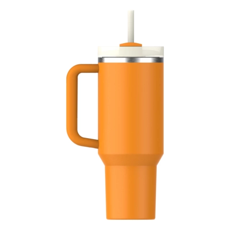 STANLEY The Quencher H2.O FlowState termoss 1,18L oranžs ar salmiņu
