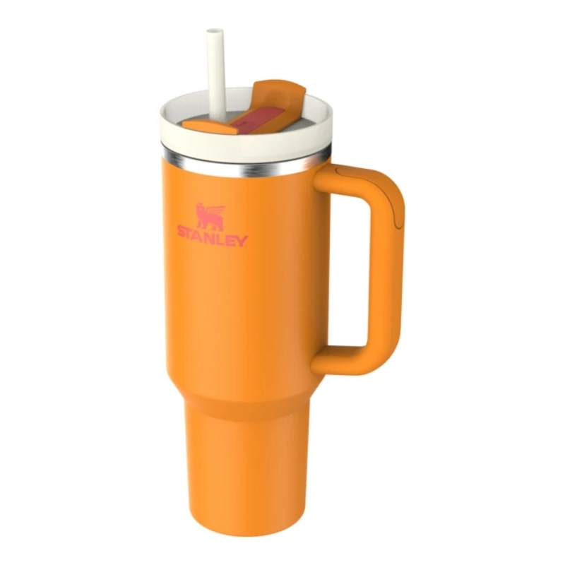 STANLEY The Quencher H2.O FlowState termoss 1,18L oranžs ar salmiņu