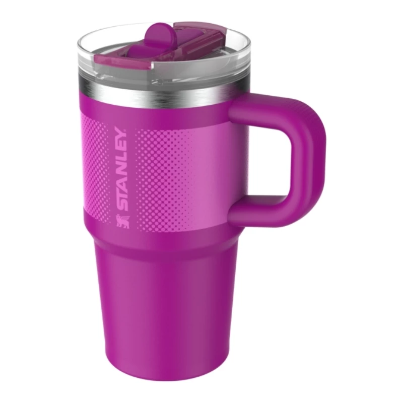 STANLEY The Quencher ProTour salmiņa termokrūze ar nolokāmu salmiņu 0,59L Violeta