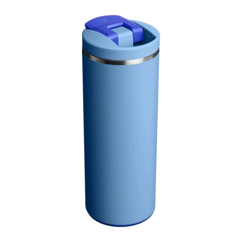 STANLEY The Transit Fliptop krūze 0,35L gaiši zila
