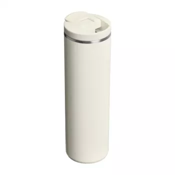 STANLEY The Transit Fliptop krūze 0,47L spīdīgi krēmkrāsā