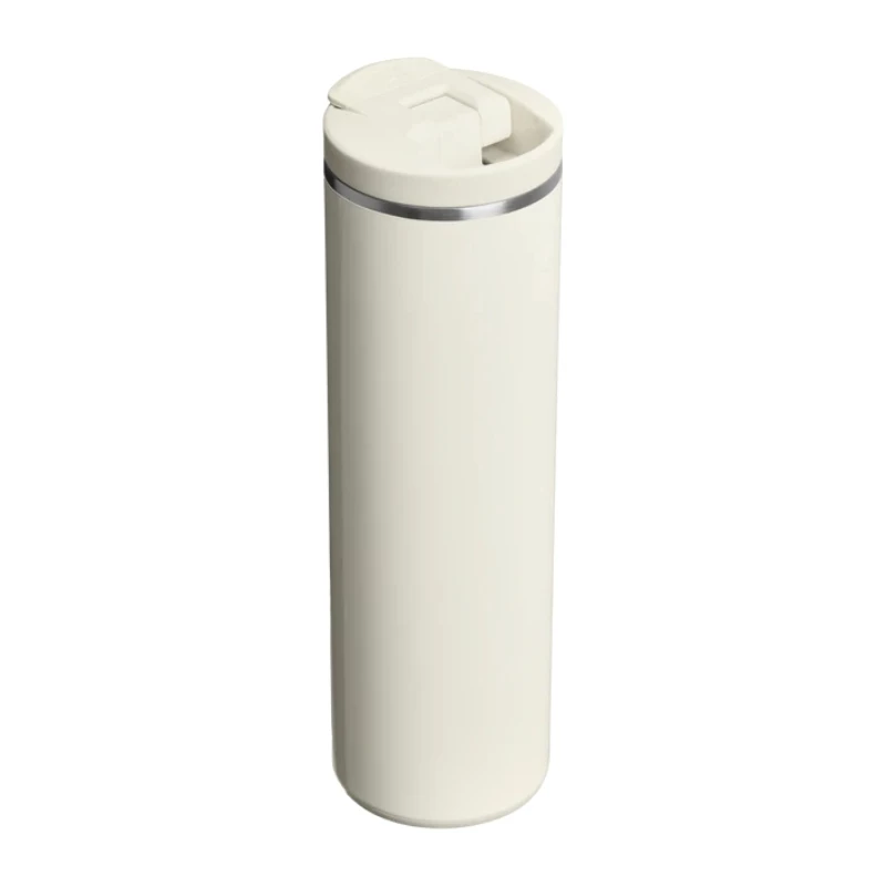 STANLEY The Transit Fliptop krūze 0,47L spīdīgi krēmkrāsā