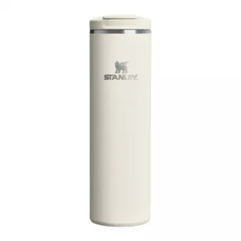STANLEY The Transit Fliptop krūze 0,47L spīdīgi krēmkrāsā
