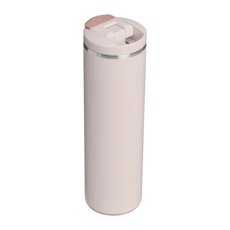 STANLEY The Transit Fliptop krūze 0,47L gaiši rozā