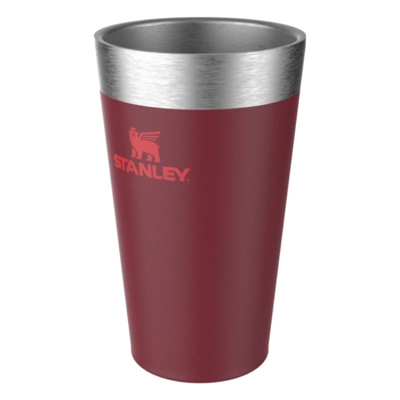 STANLEY Thermoglass The Stacking Tumbler 0,47L tumšsarkans