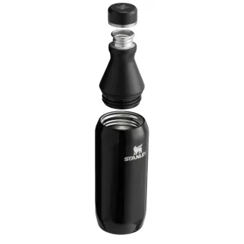 STANLEY termoss The All Day Slim Bottle 0,35L spīdīgi melns