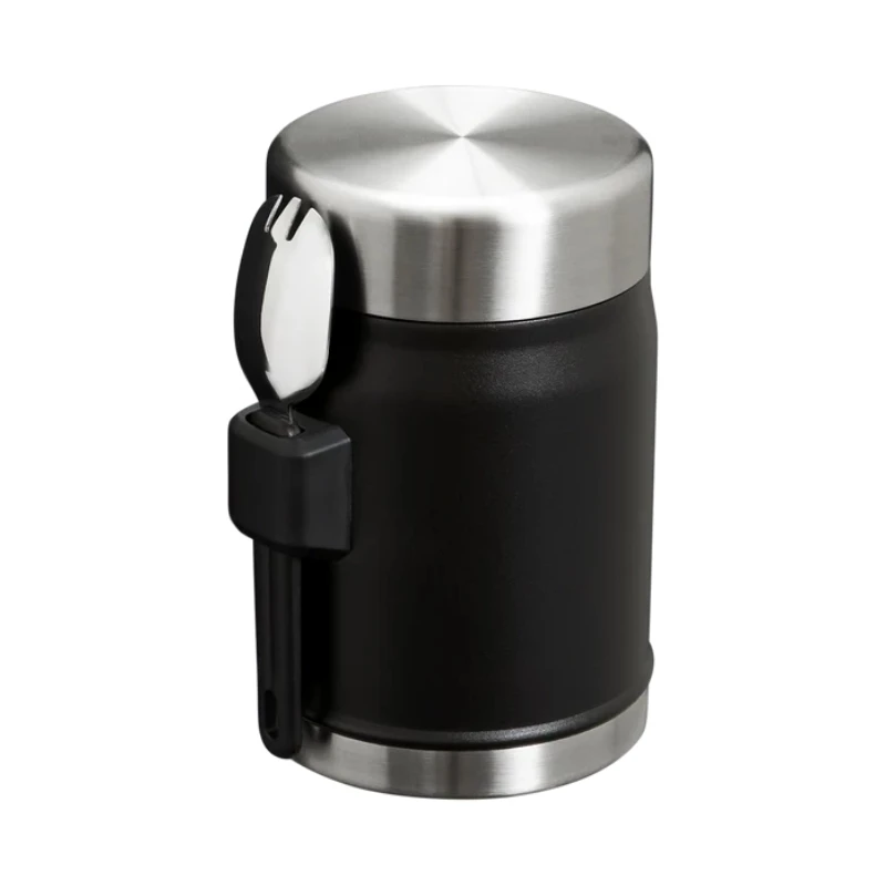 STANLEY Thermos Food The Legendary Food Jar + Spork 0,4L melns 2.0
