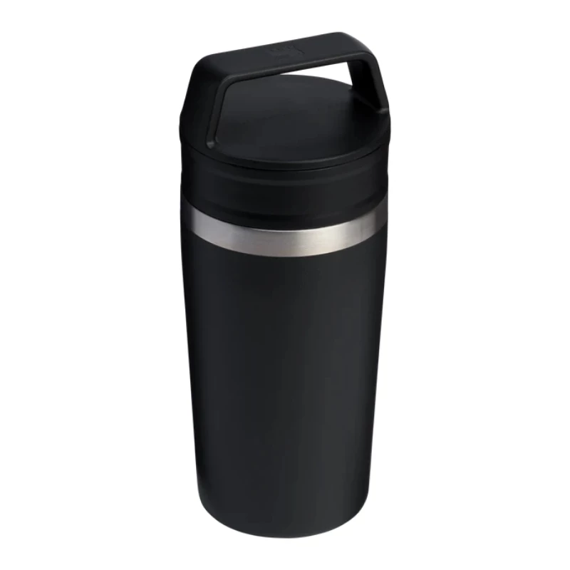 STANLEY termoss krūze The Café-To-Go ceļojumu krūze 0.47L melna 2.0