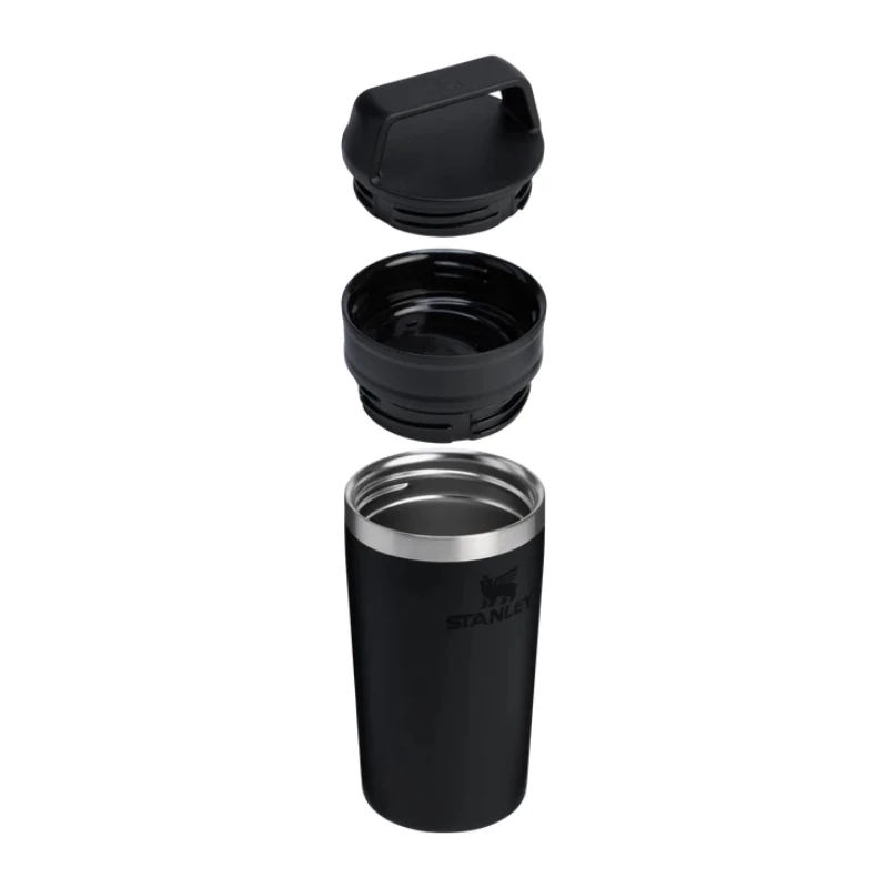 STANLEY termoss krūze The Café-To-Go ceļojumu krūze 0.47L melna 2.0
