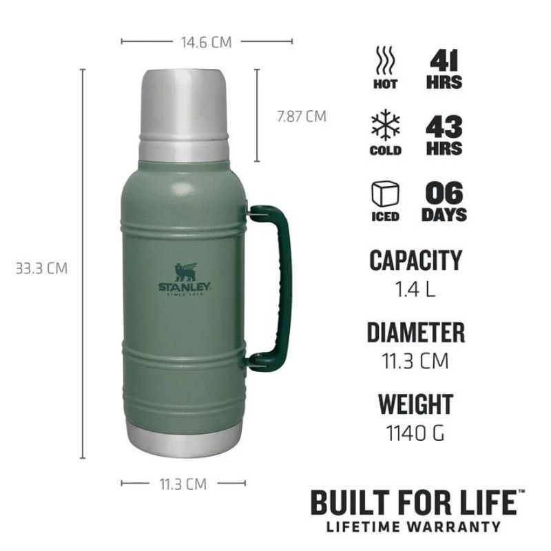 STANLEY Thermos The Artisan termoss 1,4L Forest Green