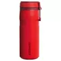 STANLEY Thermos The IceFlow Bottle Twist Flip 0,47L tumši sarkana