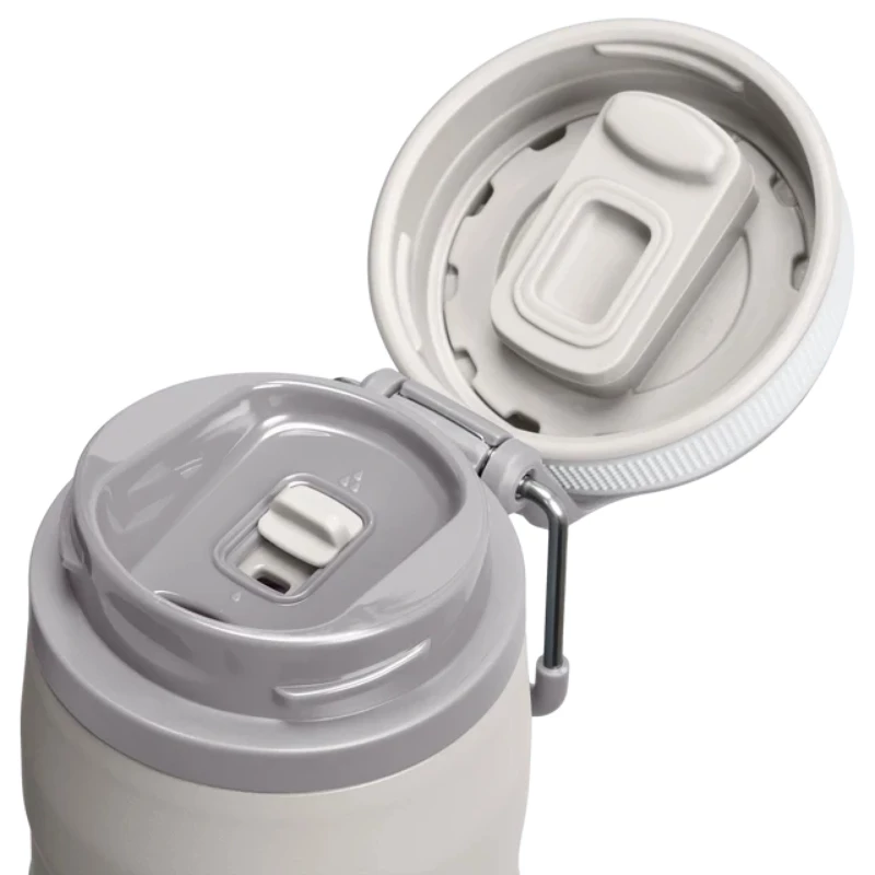 STANLEY Thermos The IceFlow Bottle Twist Flip 0,47L gaiši pelēka