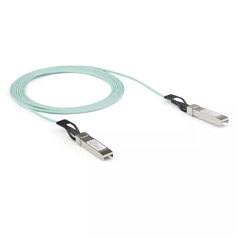 StarTech.com 2 m Dell EMC AOC-SFP-10G-2M saderīgs SFP+ AOC kabelis - 10GBase Ethernet kabelis - SFP+ (S)