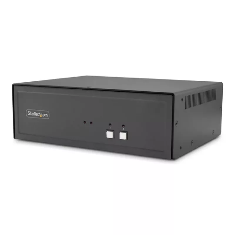 StarTech.com 2-Port DVI-I KVM slēdzis ar audio un USB centrmezglu (CK4-HP202C)