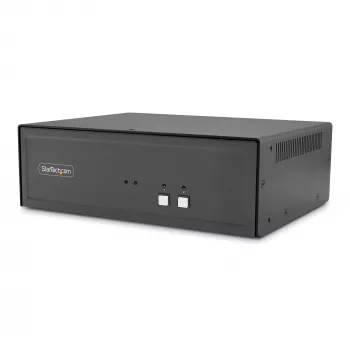 StarTech.com 2-Port DVI-I KVM slēdzis ar audio un USB centrmezglu (CK4-HP202C)