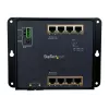 StarTech.com 8 Portu PoE+ Gigabit Ethernet Pārvaldāms Rūpnieciskais Slēdzis ar 2 SFP Portiem - Sienas Montāžai ar Priekšējo Piekļuvi