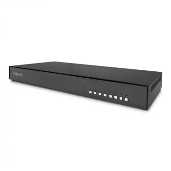 StarTech.com 8 portu drošs KVM slēdzis ar 4K DisplayPort, TAA atbilstīgs, NIAP PP4.0, divu monitoru atbalsts