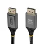 StarTech.com DisplayPort 2.1 kabelis - DP80 - 1m - DisplayPort vīrišķais uz DisplayPort vīrišķo - Melns