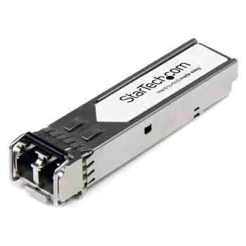 StarTech.com HPE JD092B saderīgs SFP+ modulis, 10GBASE-SR, 10GbE daudzmodu (MMF) optiskās šķiedras raiduztvērējs, 10GE Gigabit Ethernet SFP+, LC savienotājs, 300m, 850nm, DDM, HPE 5120, 55005810 - Mūža garantija